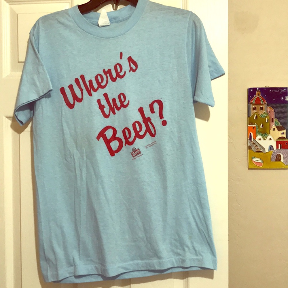 Where’s The Beef Vintage Wendy’s Tee